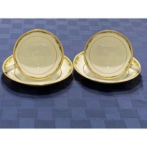 Lot of 2 Tea Cups and Saucers‎ 
Vintage Noritake China Japan 6872 Warrington